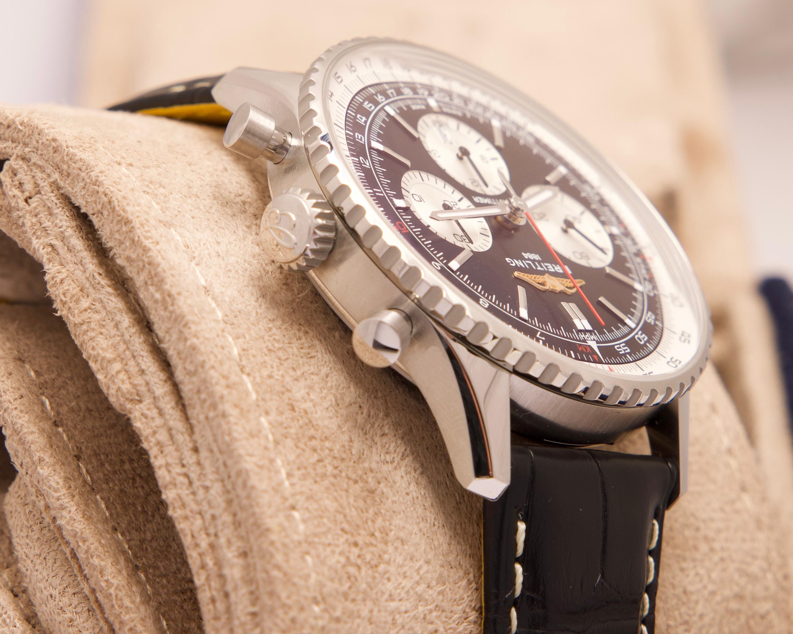 Breitling Navitimer 43 B01 AB0138211B1P1 – Schwarz – Neu 2026 – Fullset