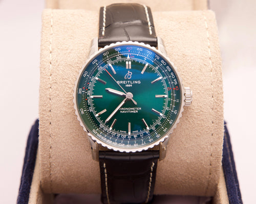 Breitling Navitimer Automatic 41 A17329371L1P1 – Grün – Neu 2026 – Fullset