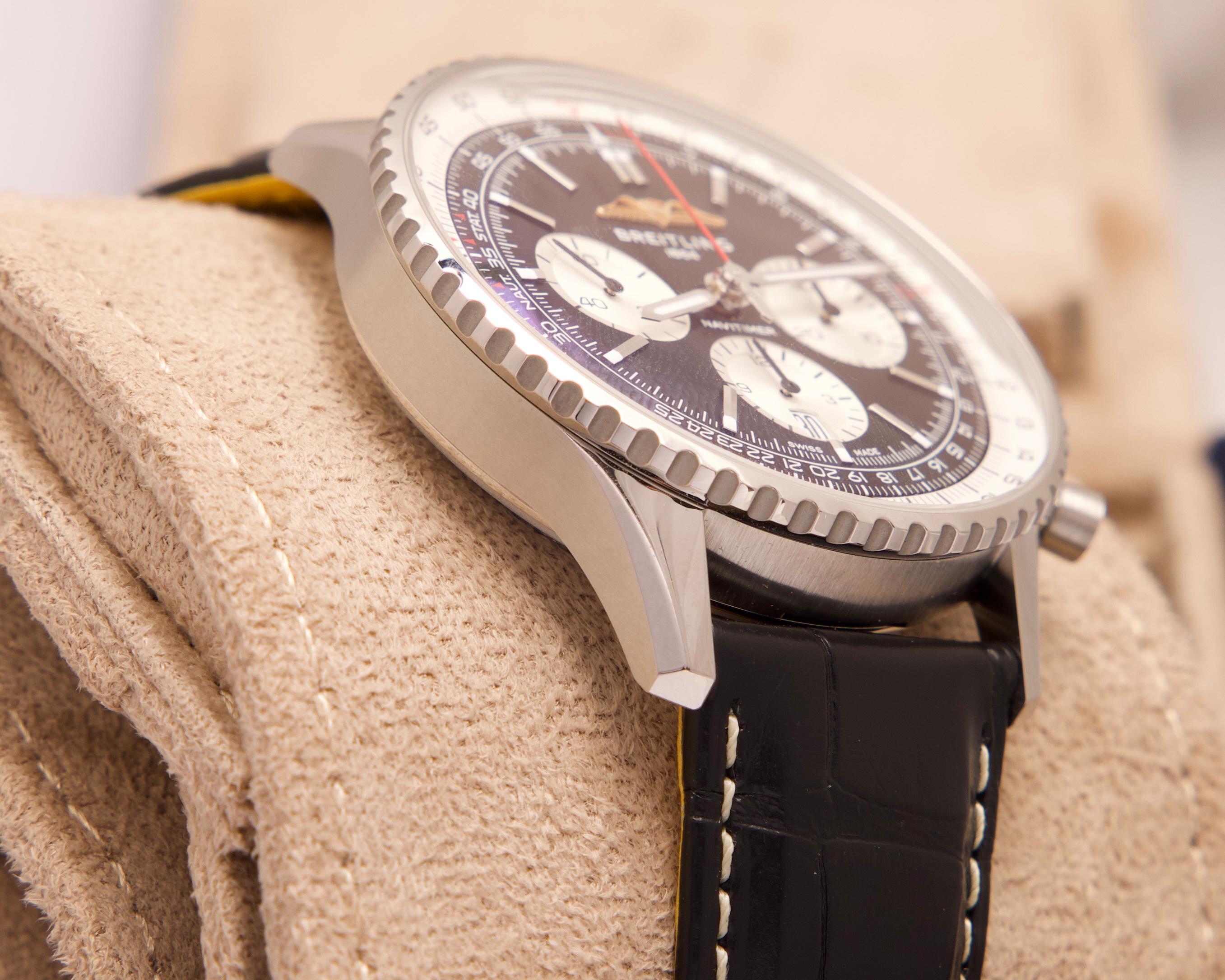 Breitling Navitimer 43 B01 AB0138211B1P1 – Schwarz – Neu 2026 – Fullset