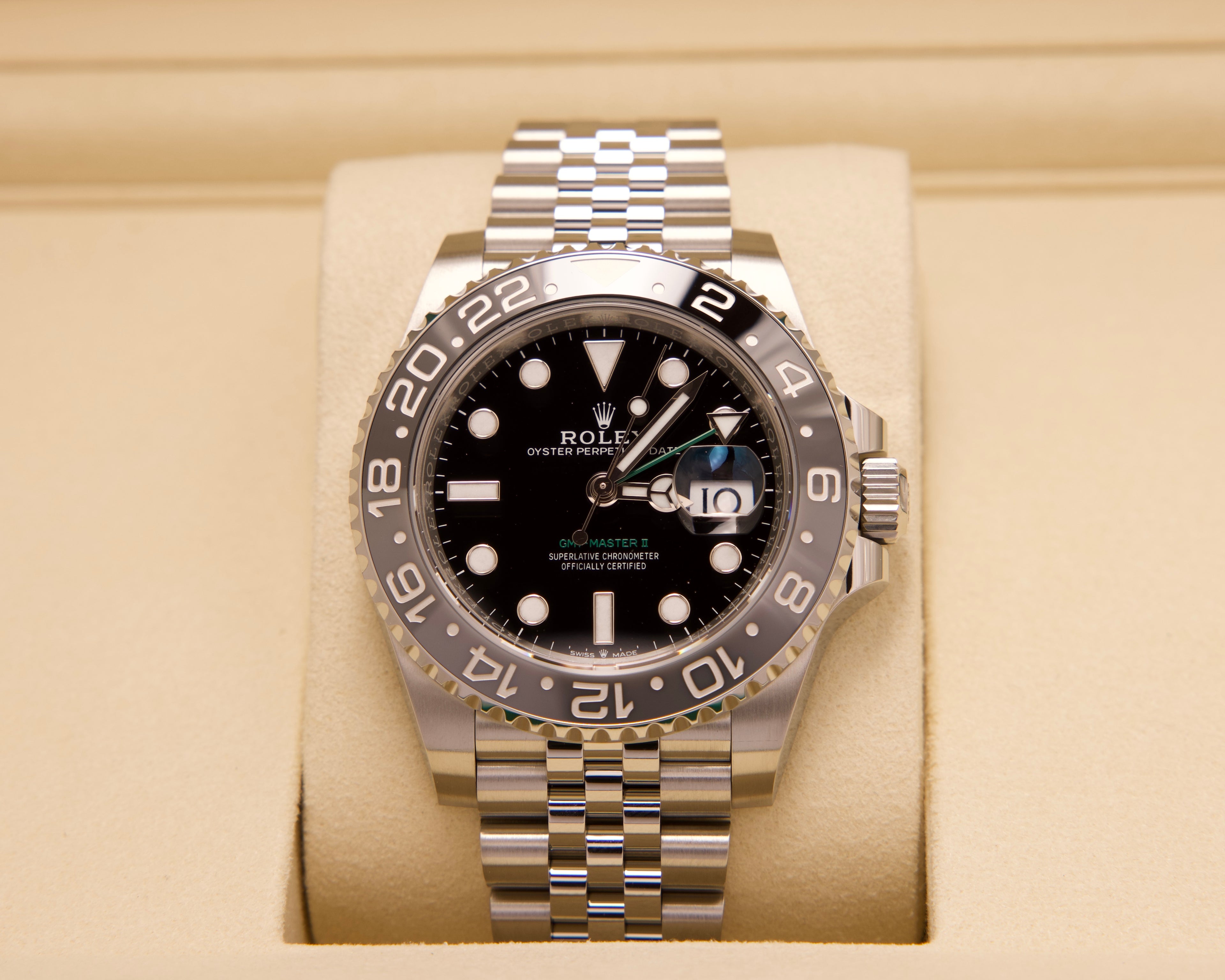 Rolex GMT-Master II Ref 126710GRNR - NEU - 2026 - LC100 - Fullset