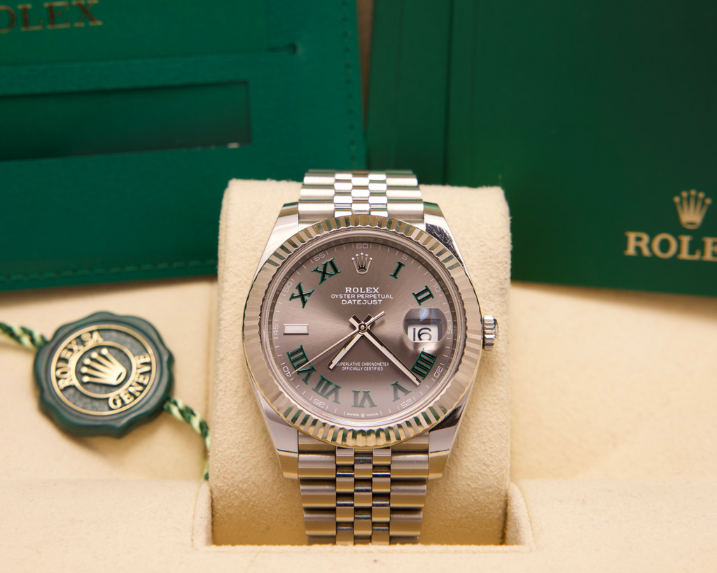Rolex Datejust 41 126334 – Wimbledon – 2021 – Jubilee – Fullset