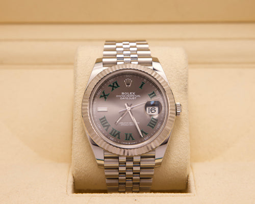Rolex Datejust 41 126334 – Wimbledon – 2021 – Jubilee – Fullset
