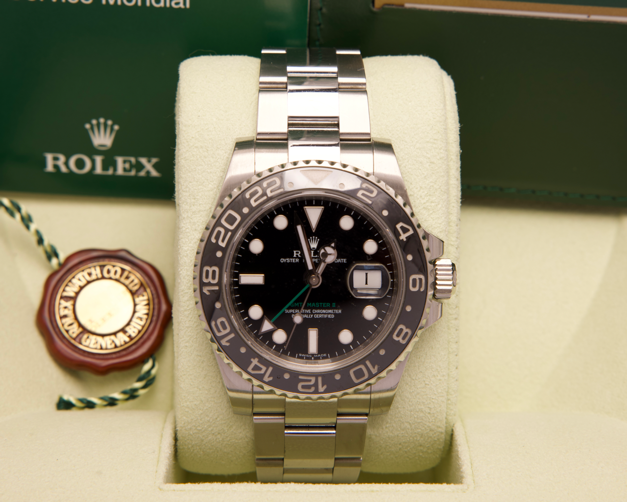 Rolex GMT-Master II 116710LN – 2007 – Oyster – Fullset