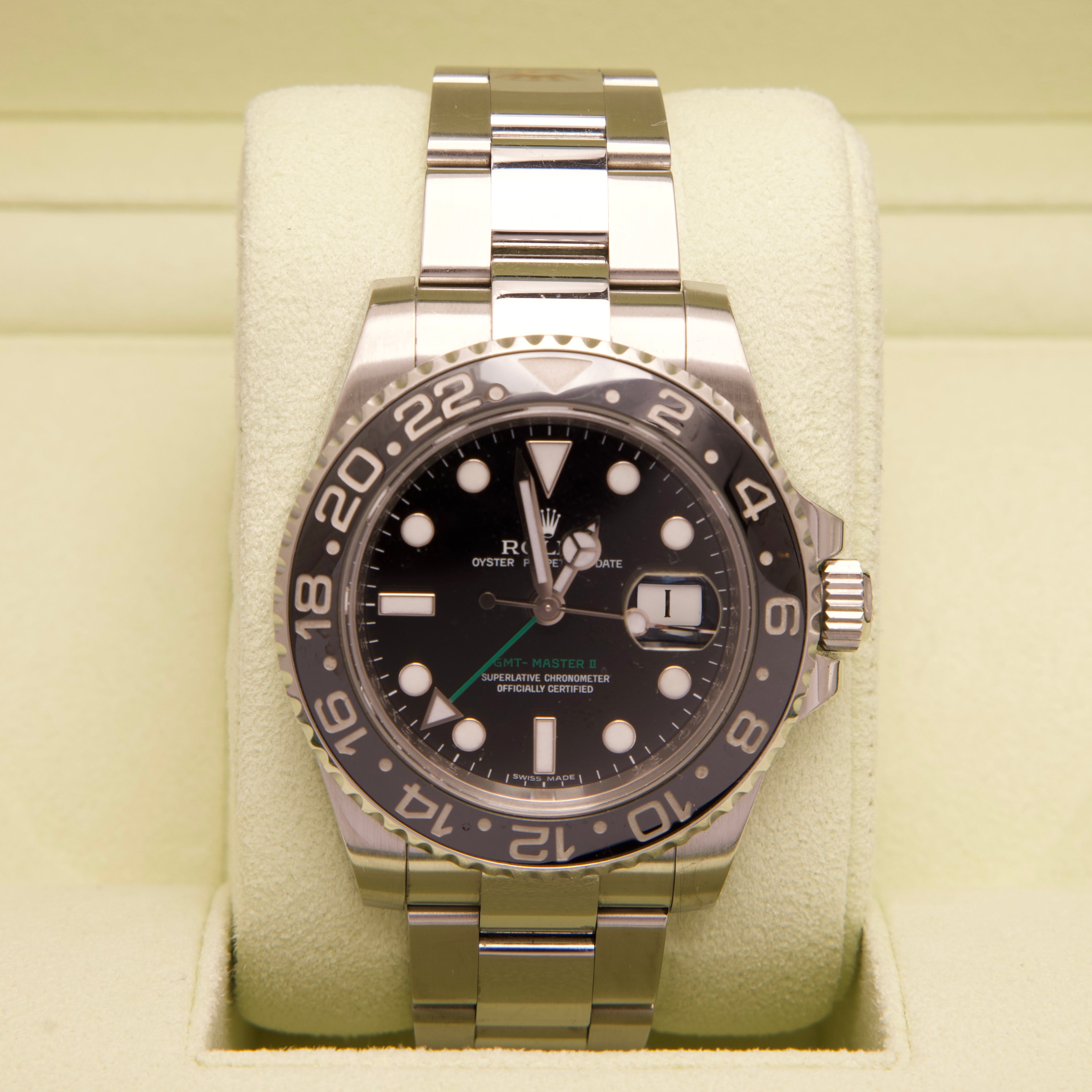 Rolex GMT-Master II 116710LN – 2007 – Oyster – Fullset