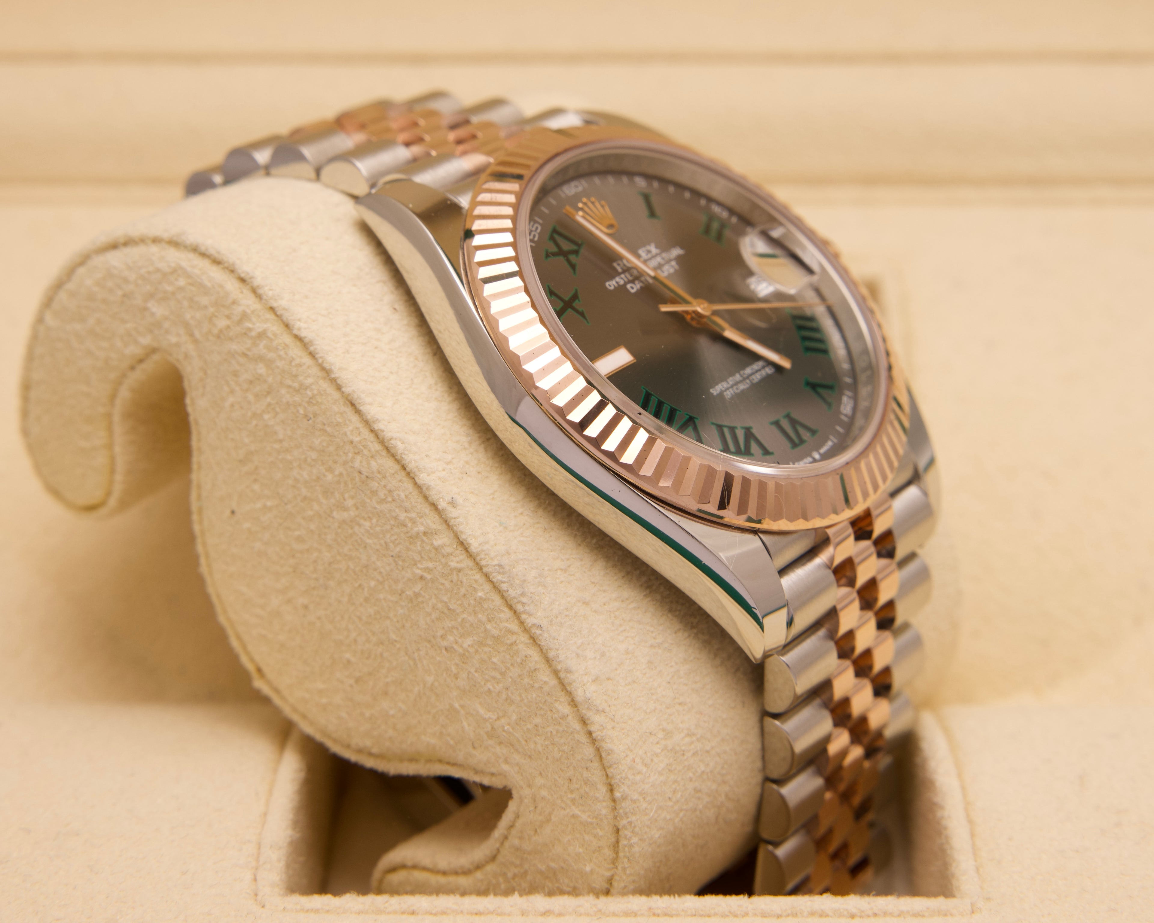 Rolex Datejust 41 126331 – Wimbledon – Everose Rolesor – 2024