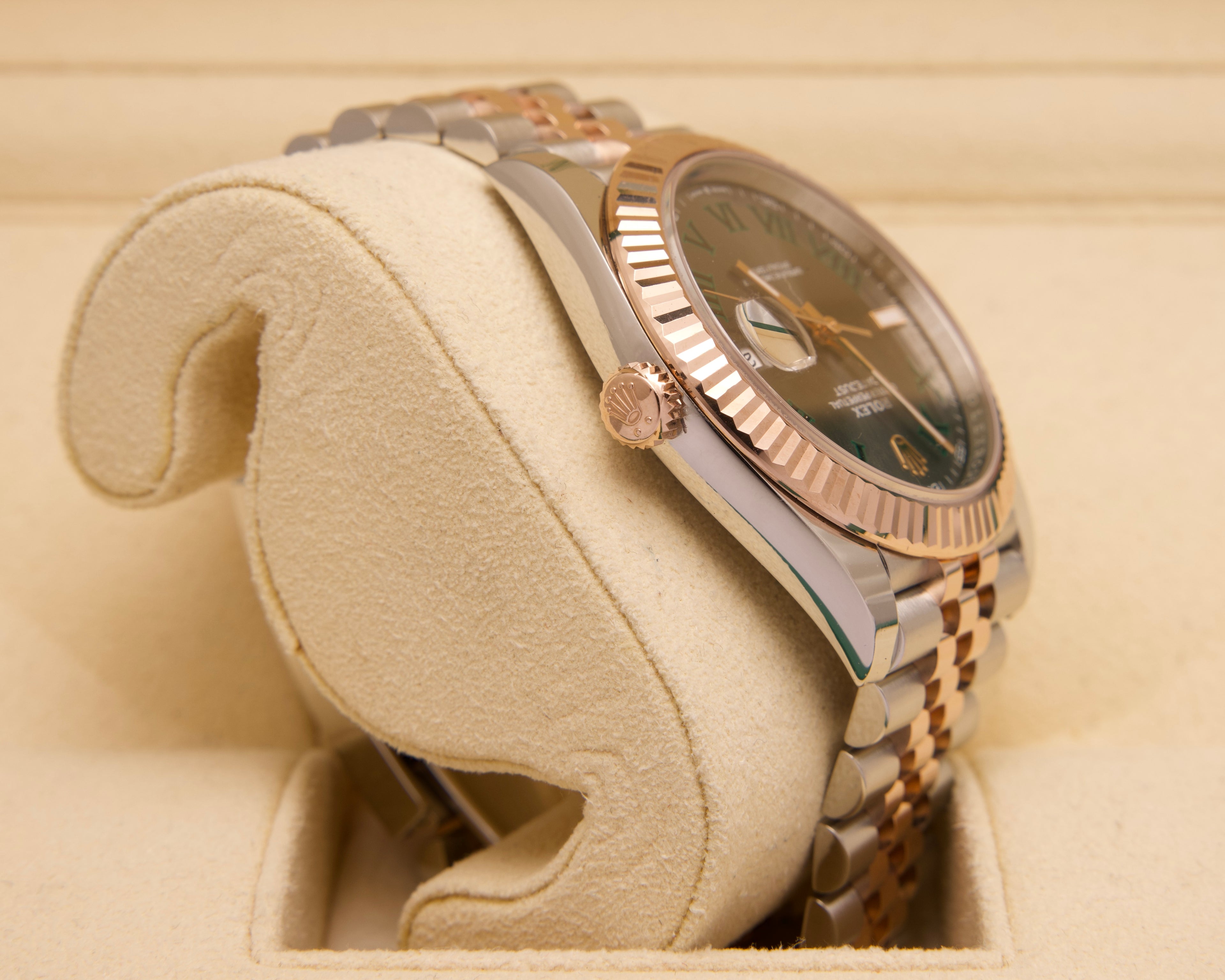 Rolex Datejust 41 126331 – Wimbledon – Everose Rolesor – 2024