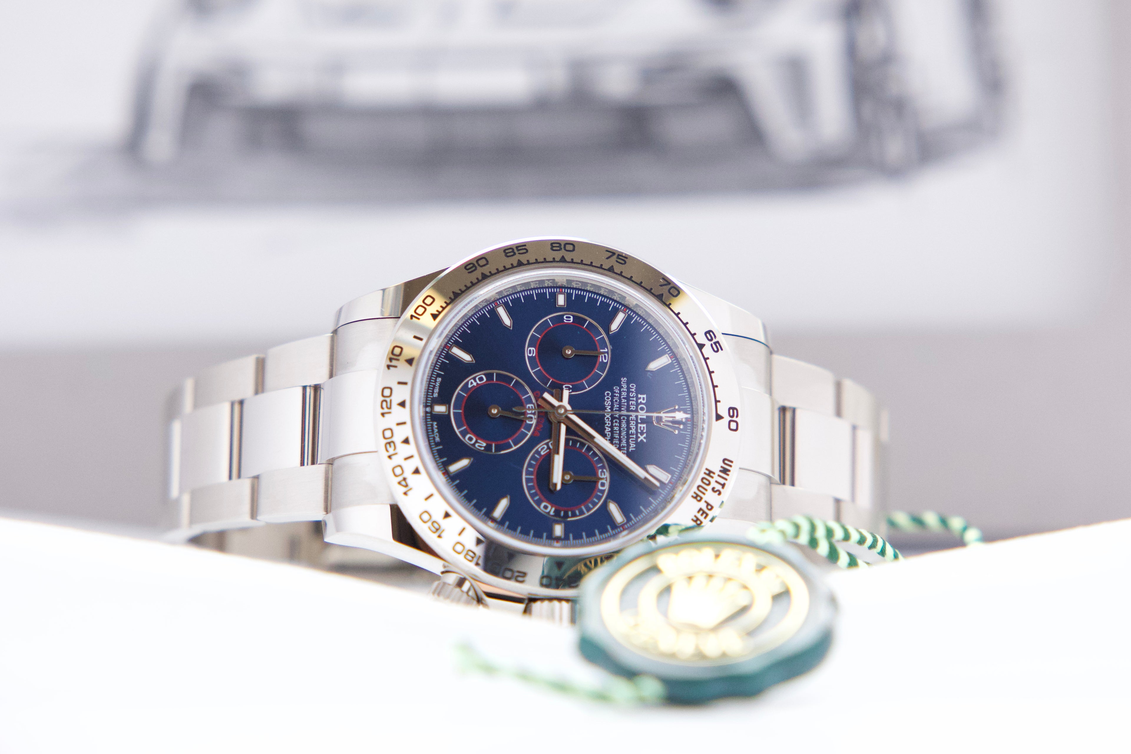 Rolex Daytona 126509 – Weißgold – Blaues Zifferblatt – 2026