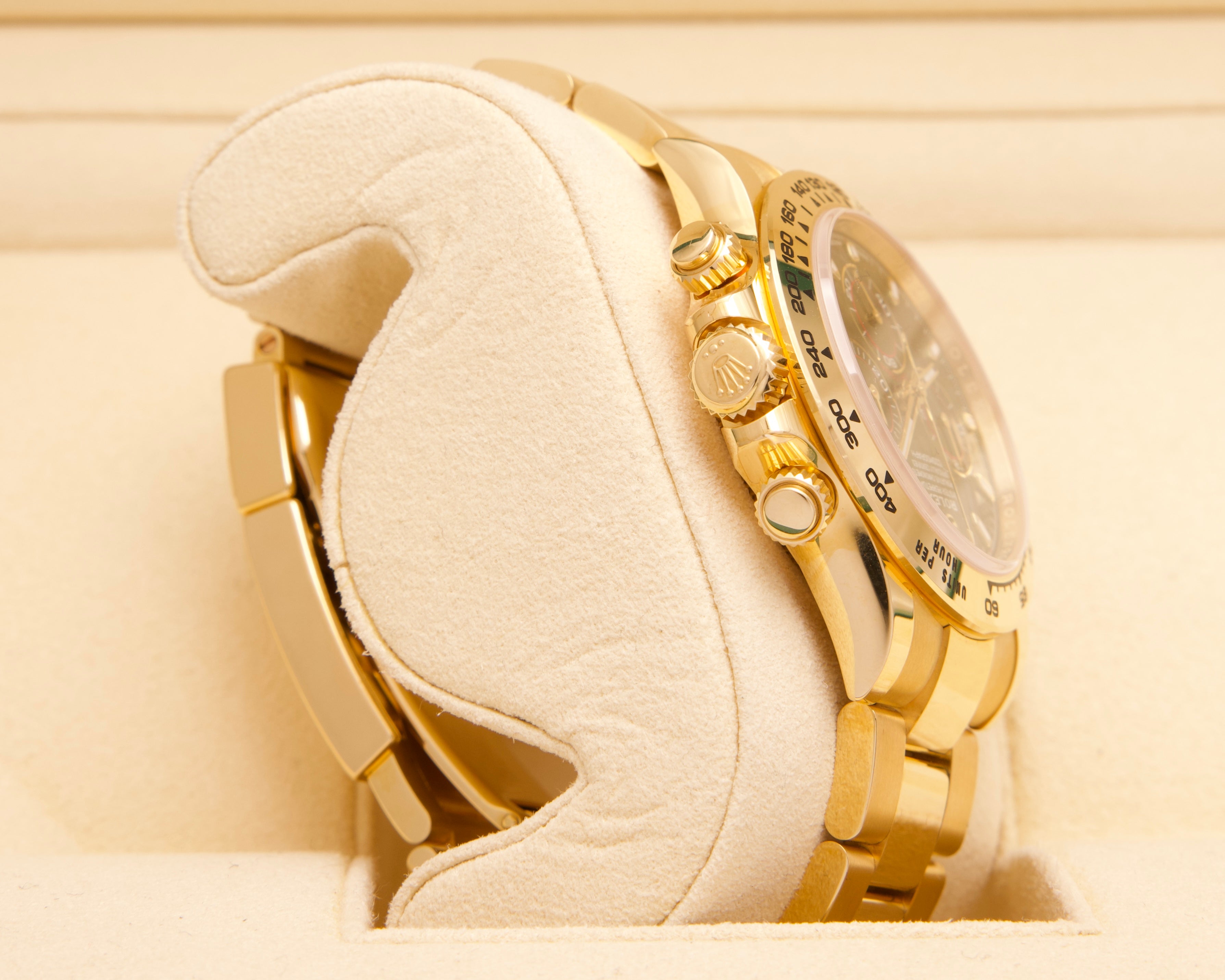 Rolex Daytona 116508 John Mayer – Gelbgold, Grün – 2019 - Fullset