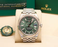 Rolex Sky-Dweller 336934 – Mint Green – Jubilee – 2024 – Fullset